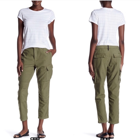 Rag & Bone cropped cargo pants. Runs large. NWOT. - Picture 2 of 4